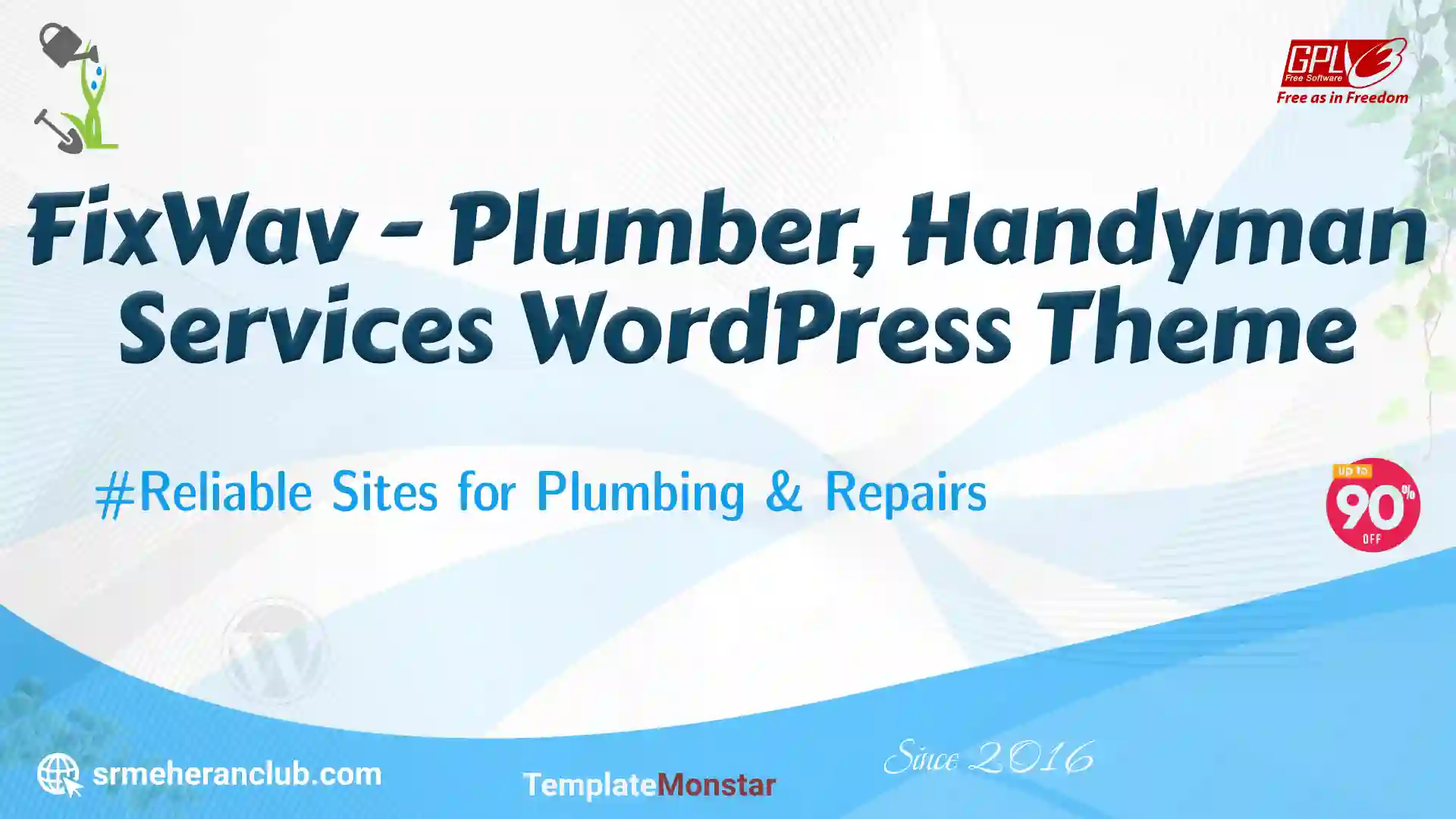 FixWav – Plumber, Handyman Services WordPress Theme — Theme by Templatemonster