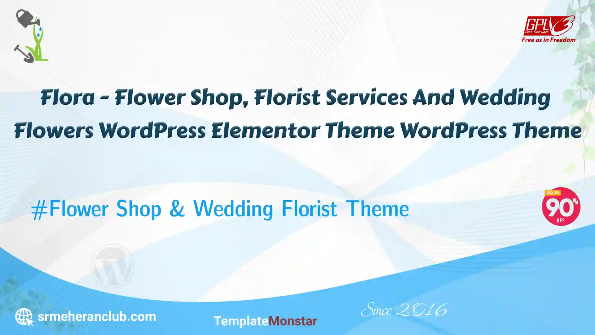 Flora – Flower Shop, Florist Services And Wedding Flowers WordPress Elementor Theme WordPress Theme — Theme by Templatemonster