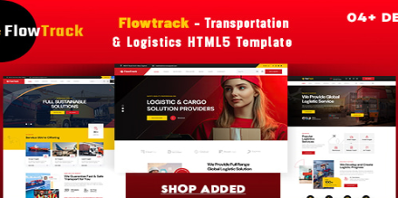 Flowtrack- Transportation Logistics HTML Template