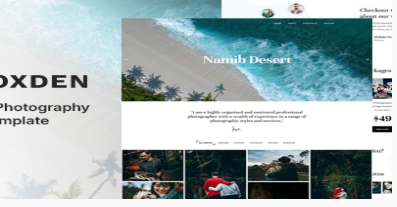 Foxden - Photography Portfolio Template
