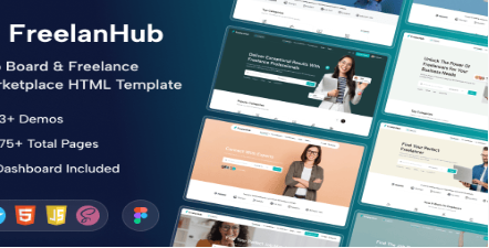 FreelanHub - Job Board Freelance Marketplace HTML