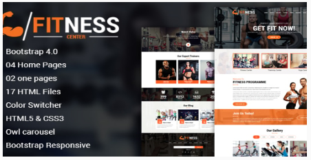 GYM & Fitness Trainer HTML Template