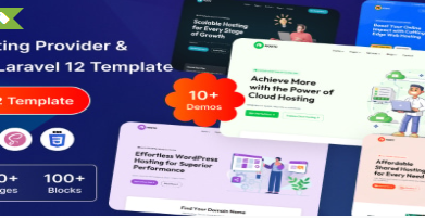 Hostc - Laravel 12 Web Hosting Provider & WHMCS T