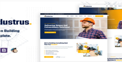 Industrus - Construction Building HTML5 Template