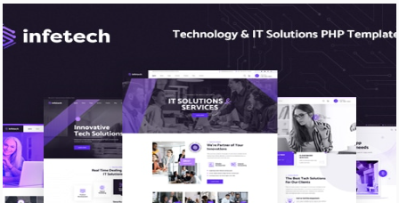 Infetech - Technology & IT Solutions PHP Template