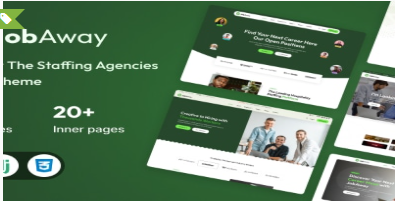 Jobaway - Staffing Agency Django 5 Template