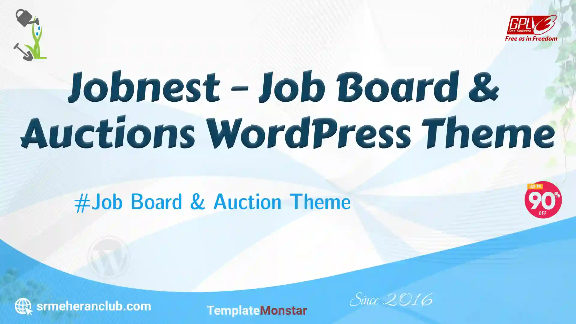 Jobnest – Job Board & Auctions WordPress Theme — Theme by Templatemonster