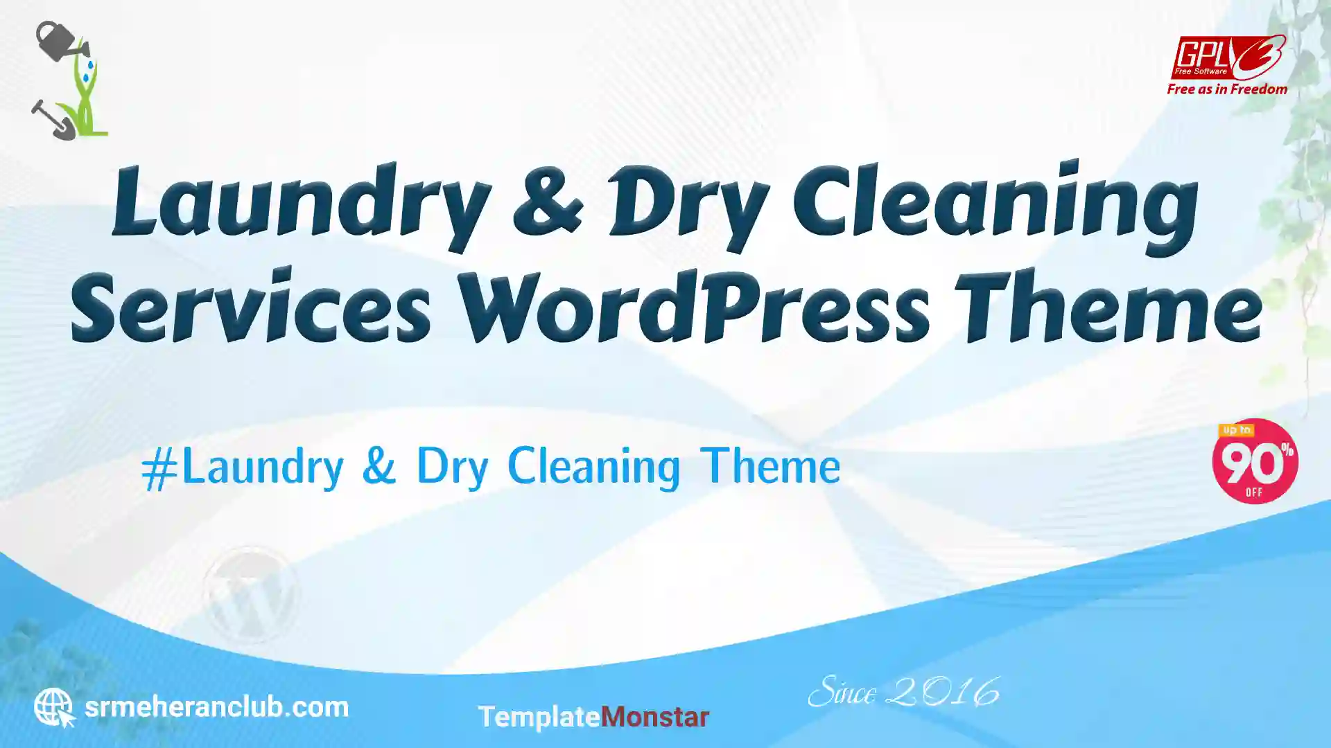 Laundry & Dry Cleaning Services WordPress Theme — Theme by Templatemonster