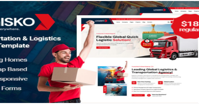 Logisko - Transportation and Logistics Template