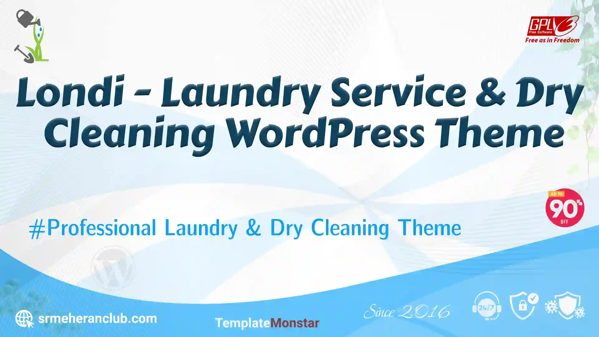Londi – Laundry Service & Dry Cleaning WordPress Theme — Theme by Templatemonster