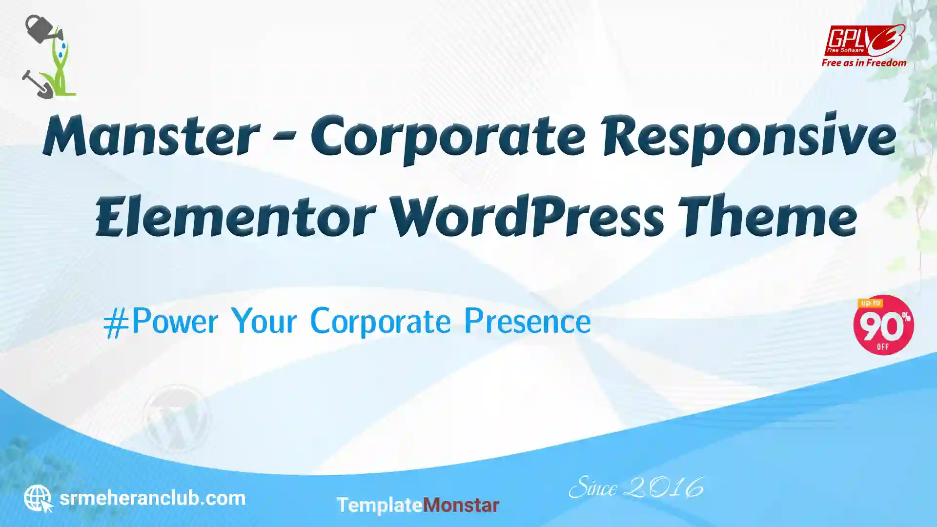 Manster – Corporate Responsive Elementor WordPress Theme — Theme by Templatemonster