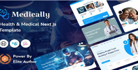 Medically - Health & Medical Next Js Template