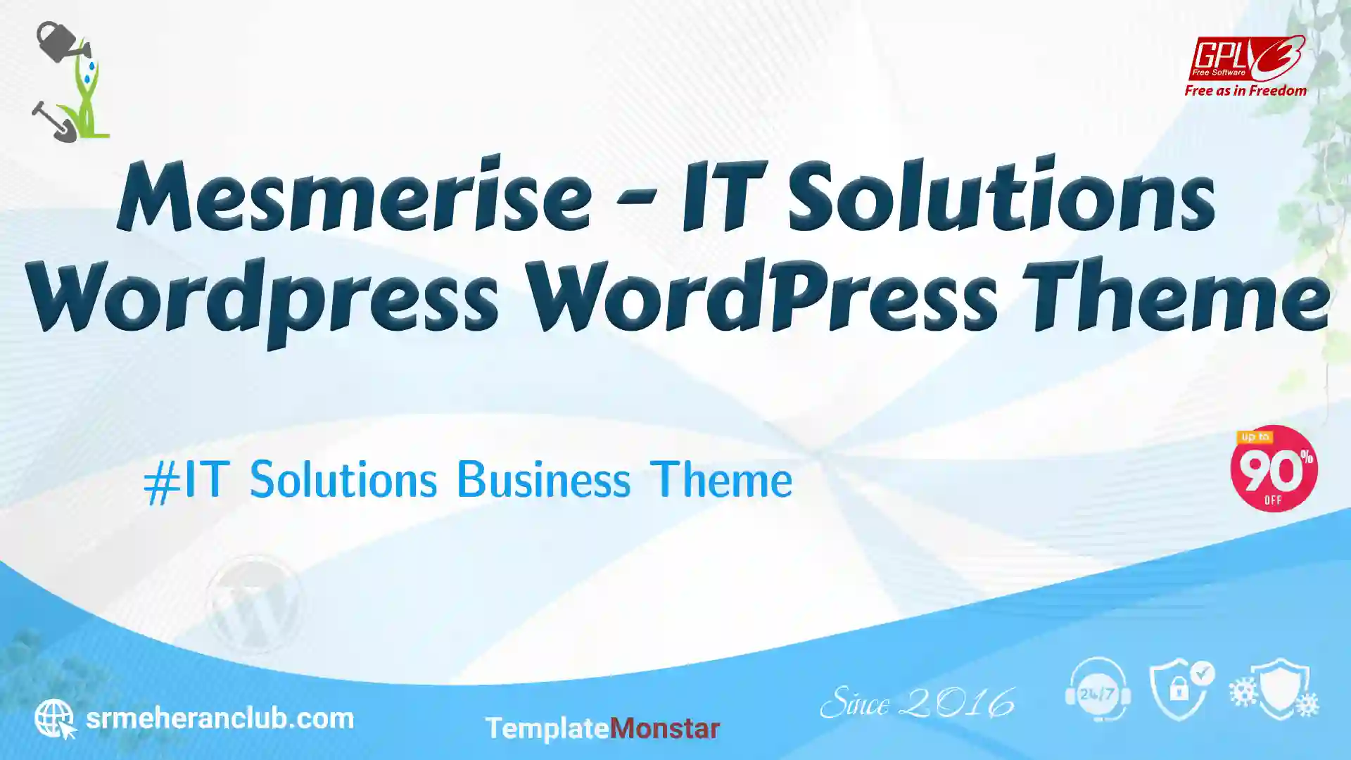 Mesmerise – IT Solutions WordPress WordPress Theme — Theme by Templatemonster