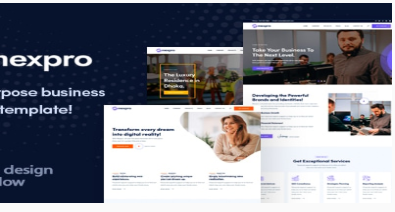 Mexpro Multipurpose Business HTML Template