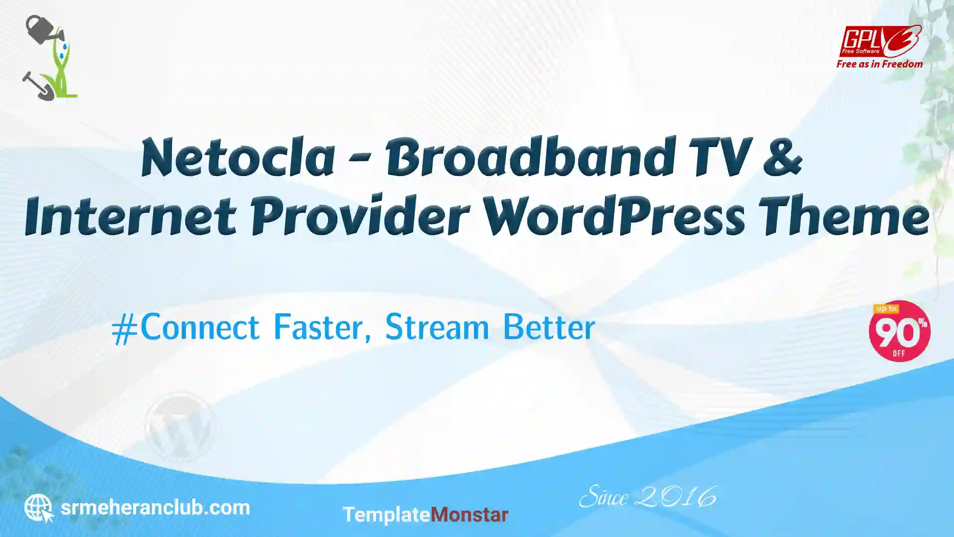 Netocla – Broadband TV & Internet Provider WordPress Theme — Theme by Templatemonster