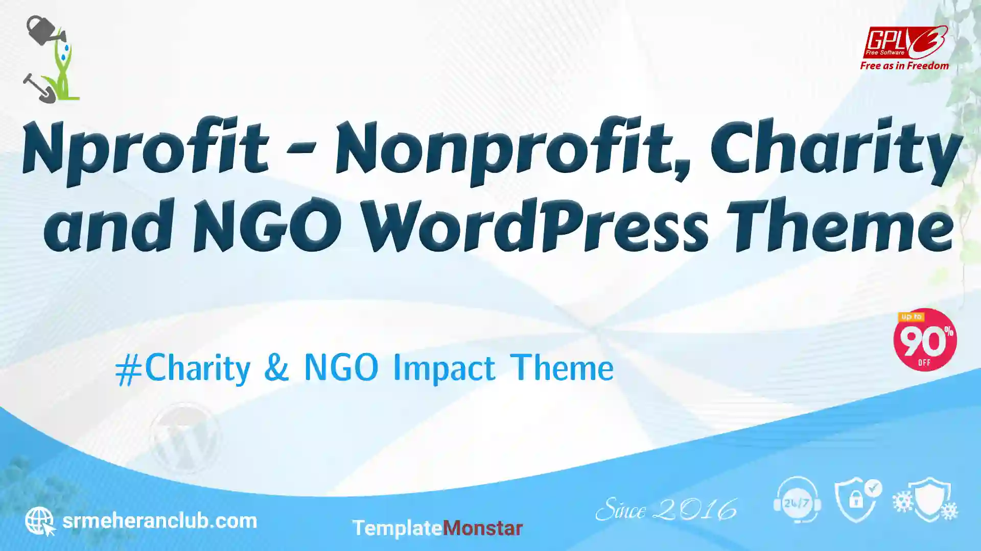 Nprofit – Nonprofit, Charity and NGO WordPress Theme — Theme by Templatemonster