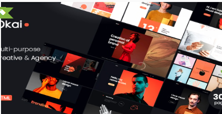 Okai - Creative Portfolio Agency Template