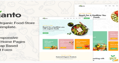 Organto | Organic Food & Farming HTML Template