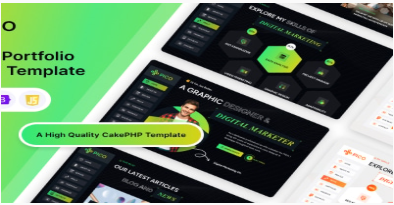 Pico - Personal Portfolio CakePHP Template