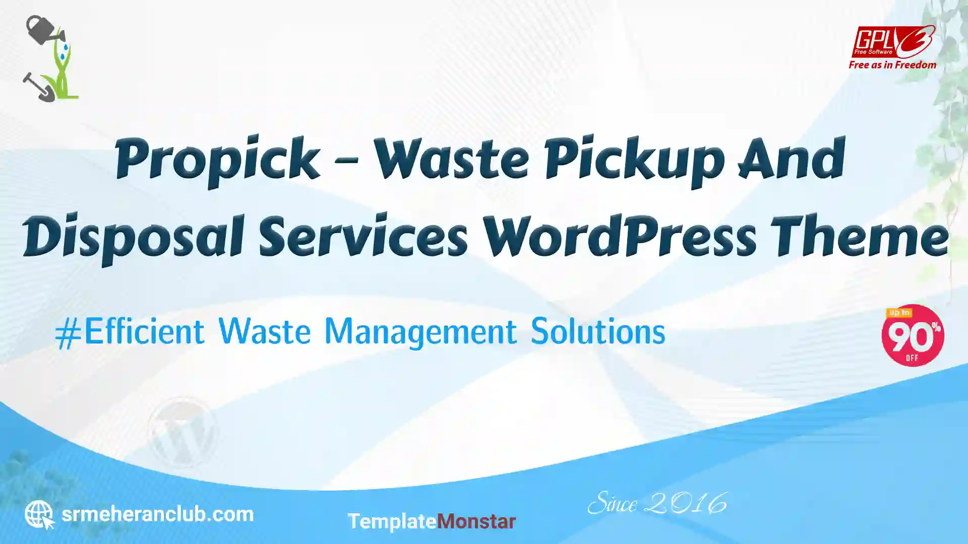Propick – Waste Pickup And Disposal Services WordPress Theme — Theme by Templatemonster
