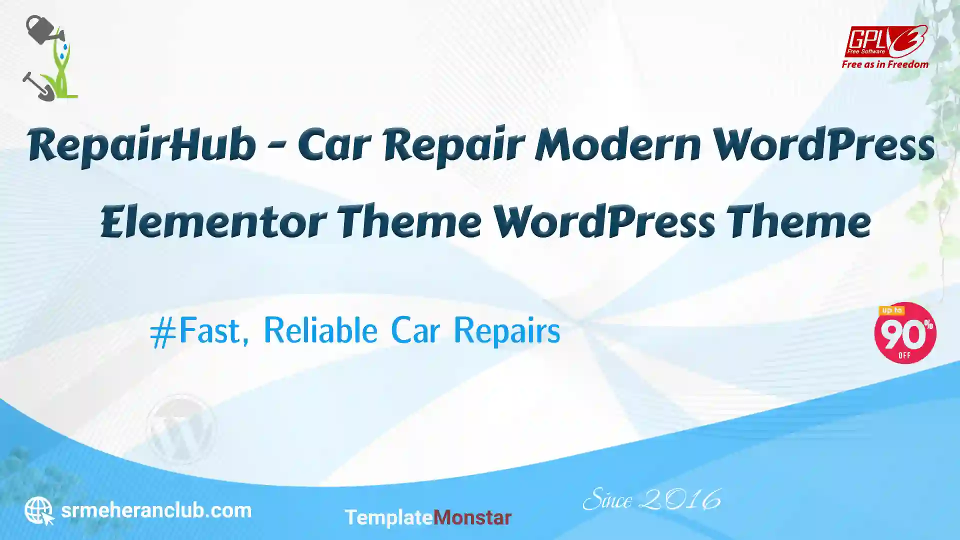 RepairHub – Car Repair Modern WordPress Elementor Theme WordPress Theme — Theme by Templatemonster