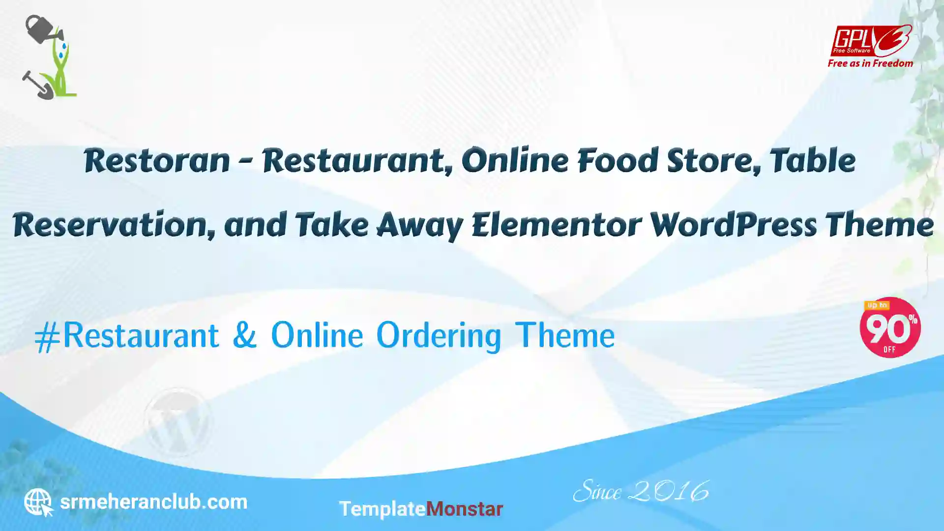 Restoran – Restaurant, Online Food Store, Table Reservation, and Take Away Elementor WordPress Theme — Theme by Templatemonster