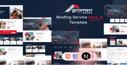 Roofing Services NEXT JS Template