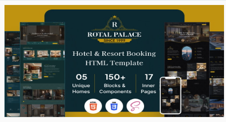Rotal - Hotel & Resort Booking HTML Template