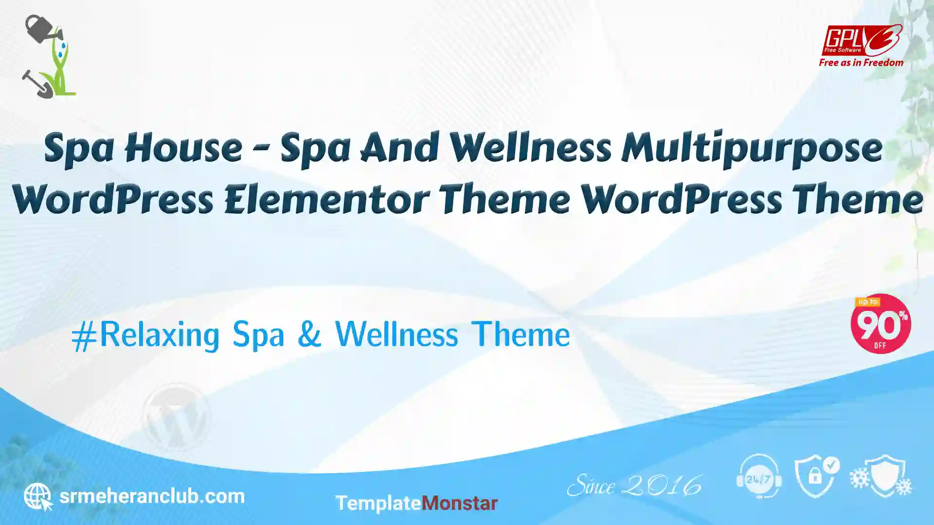 Spa House – Spa And Wellness Multipurpose WordPress Elementor Theme WordPress Theme — Theme by Templatemonster