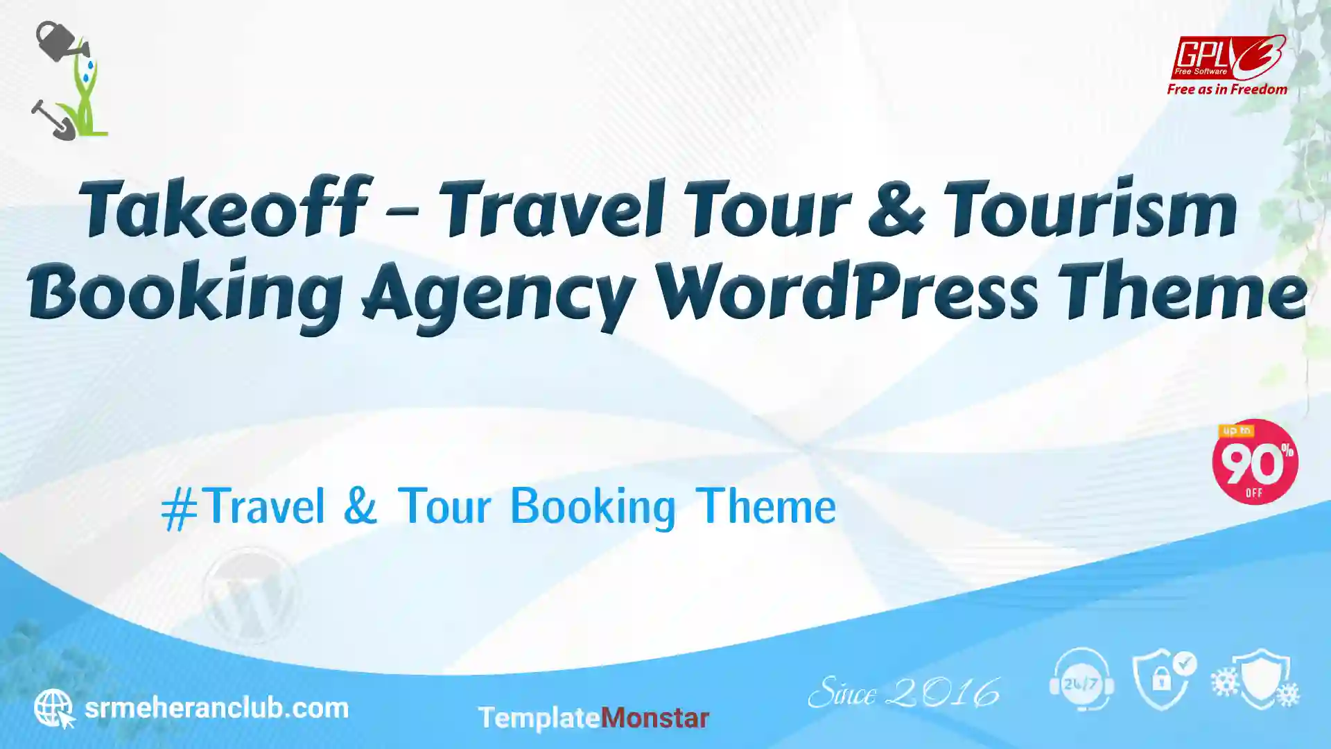 Takeoff – Travel Tour & Tourism Booking Agency WordPress Theme — Theme by Templatemonster