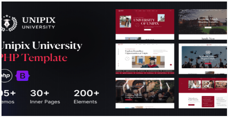 Unipix - University Education Laravel Template