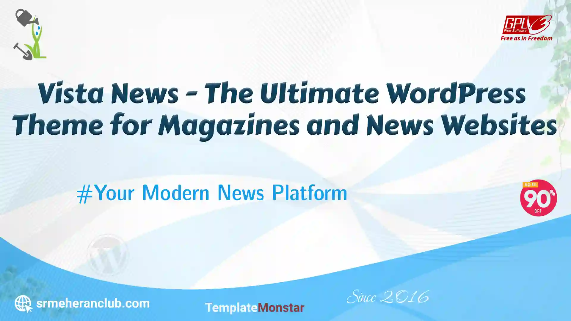 Vista News – The Ultimate WordPress Theme for Magazines and News Websites — Theme by Templatemonster