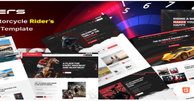 Xriders - Car and Motorcycle Rider’s Club HTML Tem