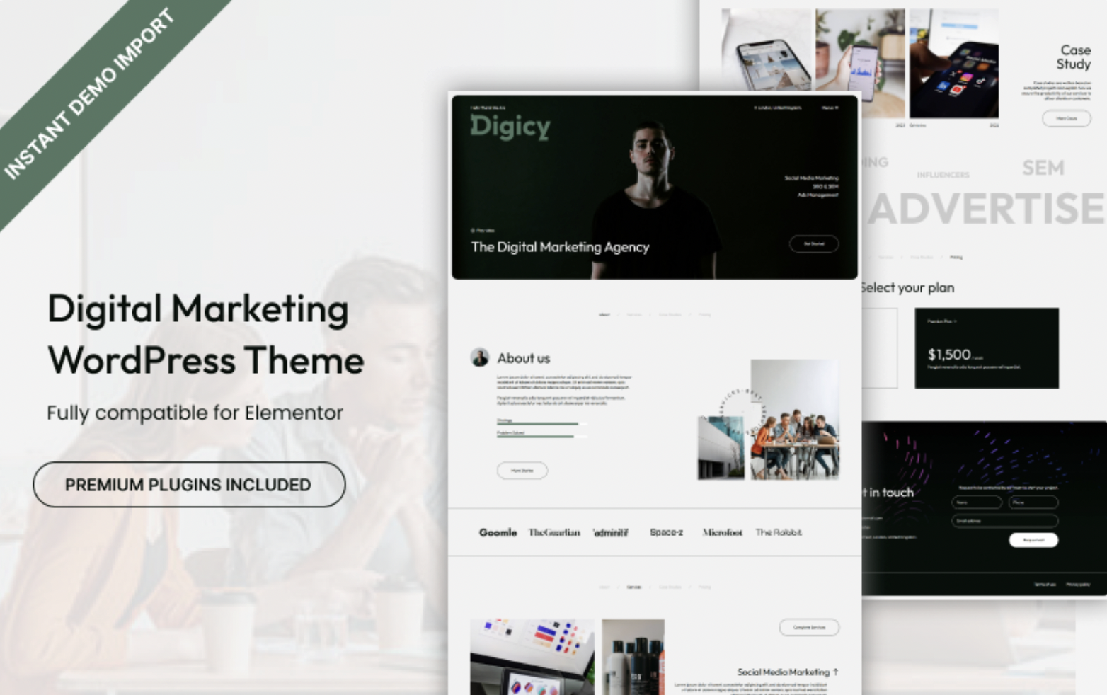 Digicy - Digital Marketing WordPress Theme