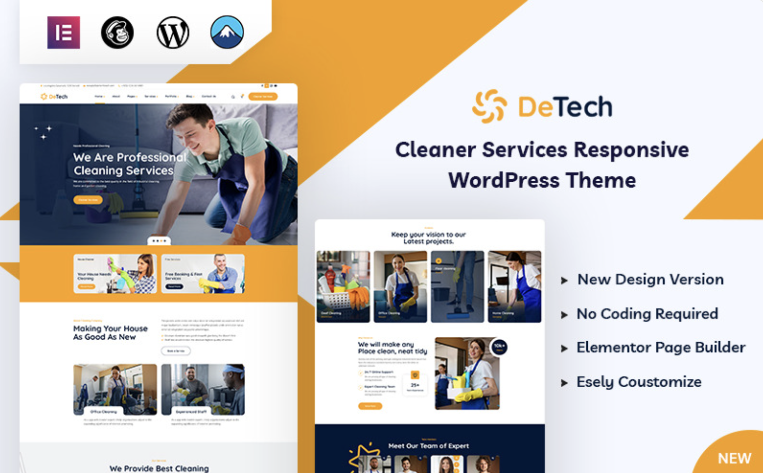 Detech - Corporate WordPress Theme