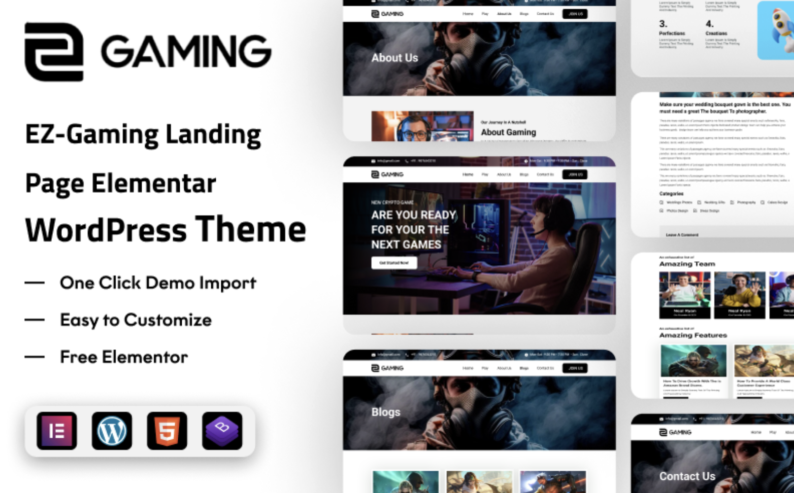 EZ Game and Casino: The Ultimate Resource for Game and Casino Walkthroughs and Tips WordPress Theme