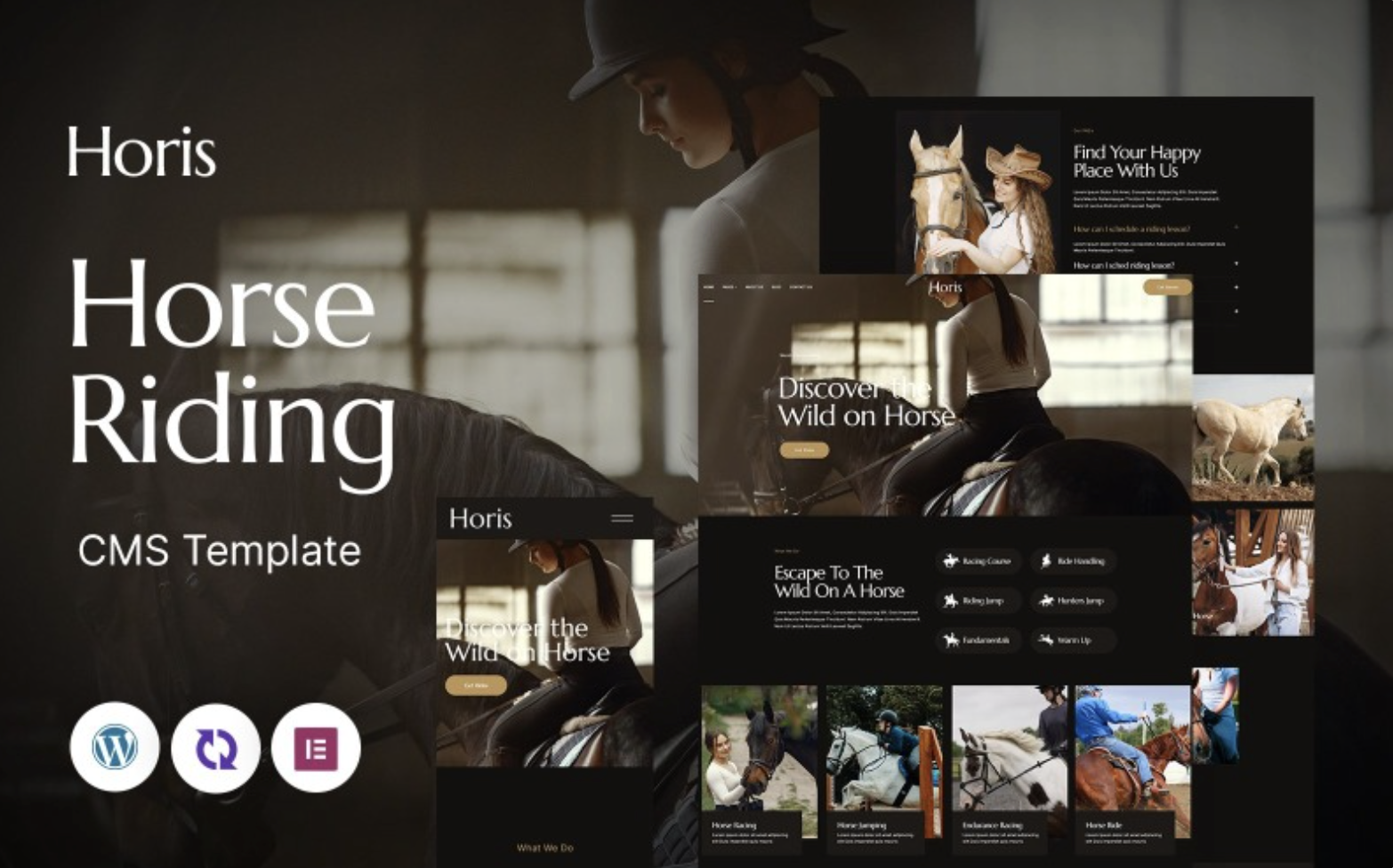 Horis - Horses Club Multipurpose Responsive WordPress Theme