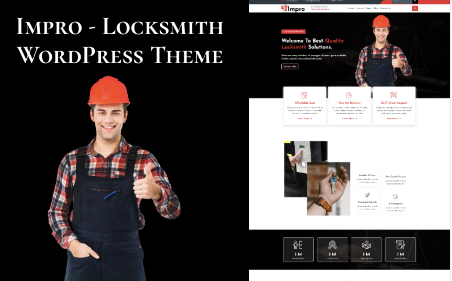 Impro - Locksmith Service WordPress Theme
