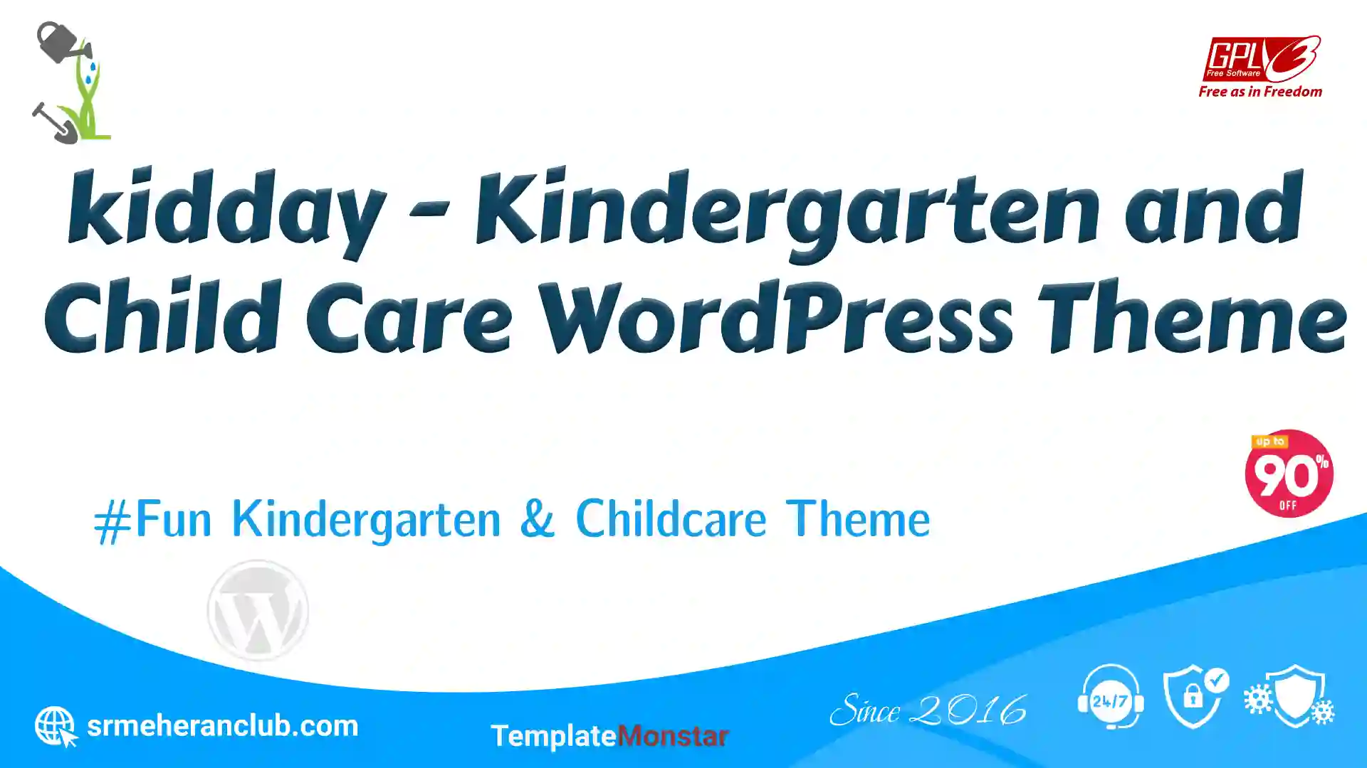 kidday – Kindergarten and Child Care WordPress Theme — Theme by Templatemonster