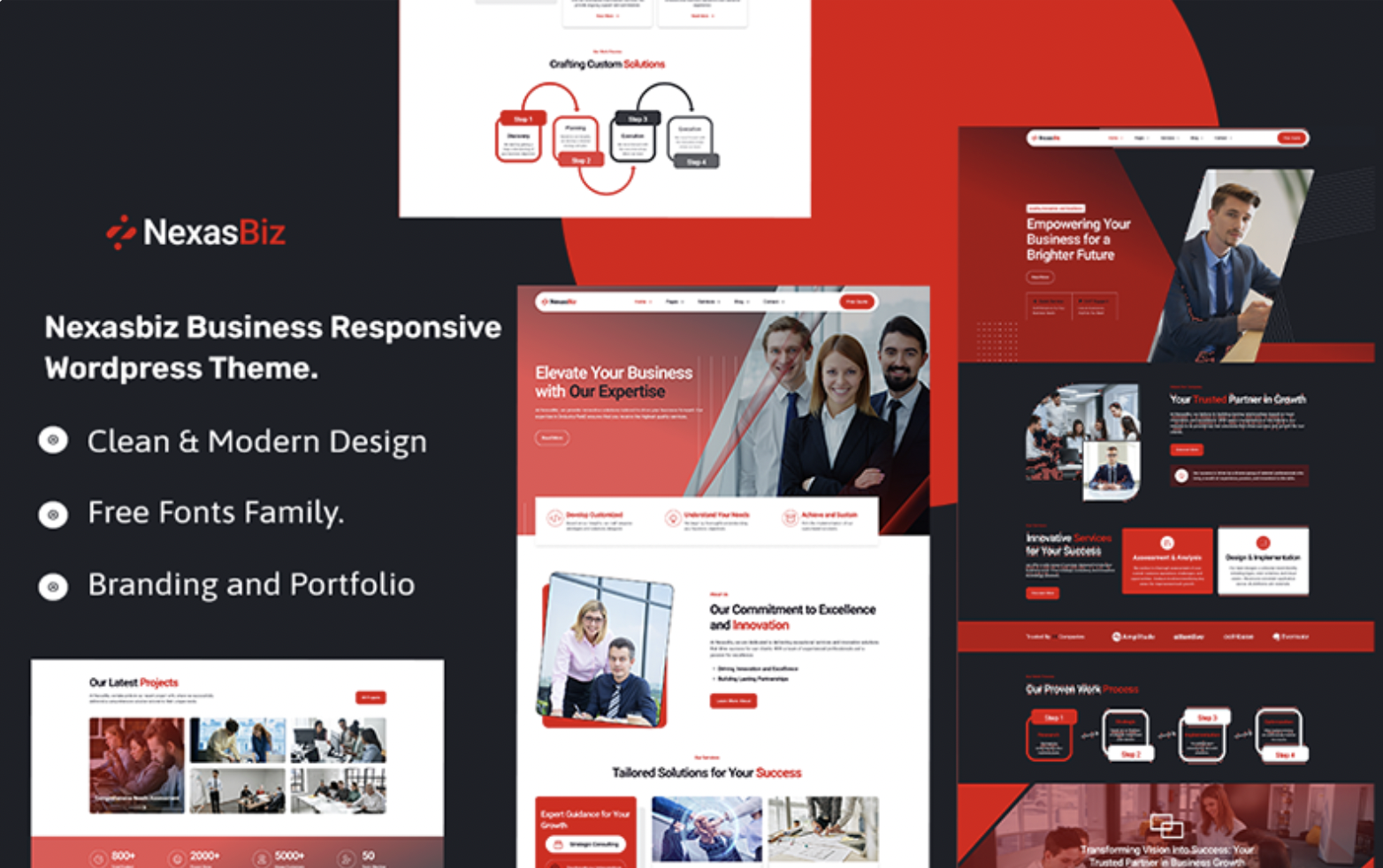 Nexasbiz Business Responsive WordPress Theme