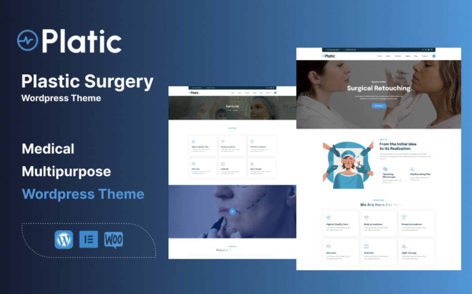 Platic - Plastic Surgery Wordpress Theme WordPress Theme
