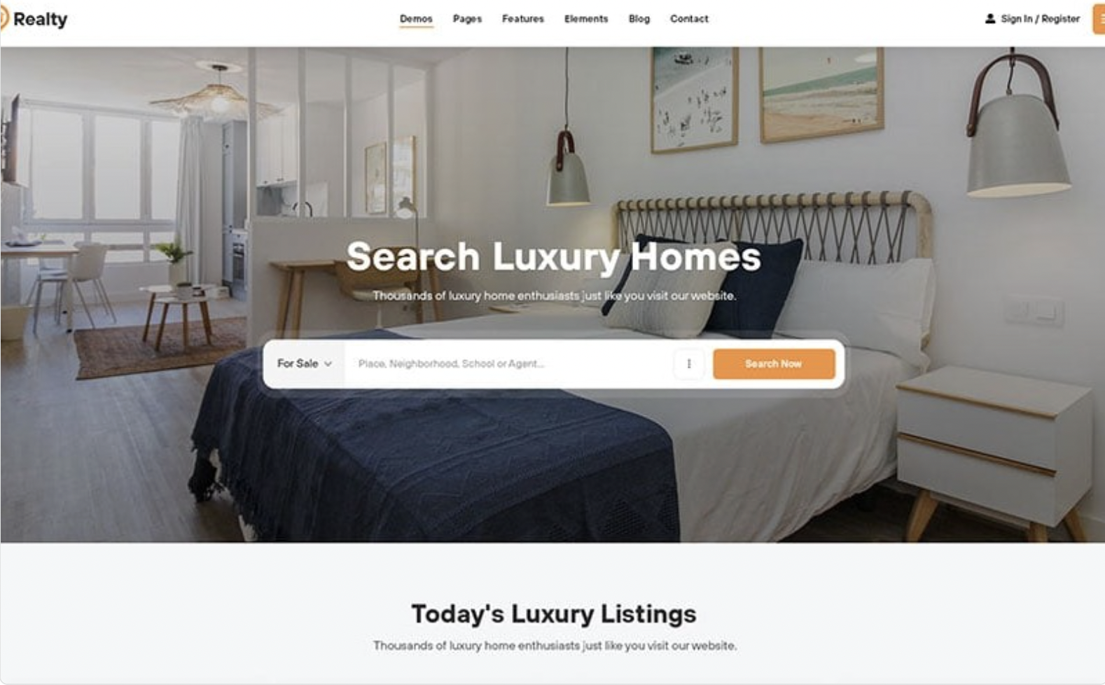Realty - Real Estate WordPress Theme
