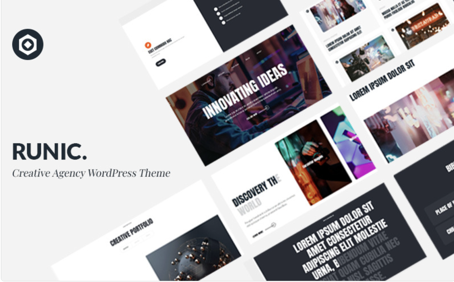 Runic - Creative Agency WordPress Theme