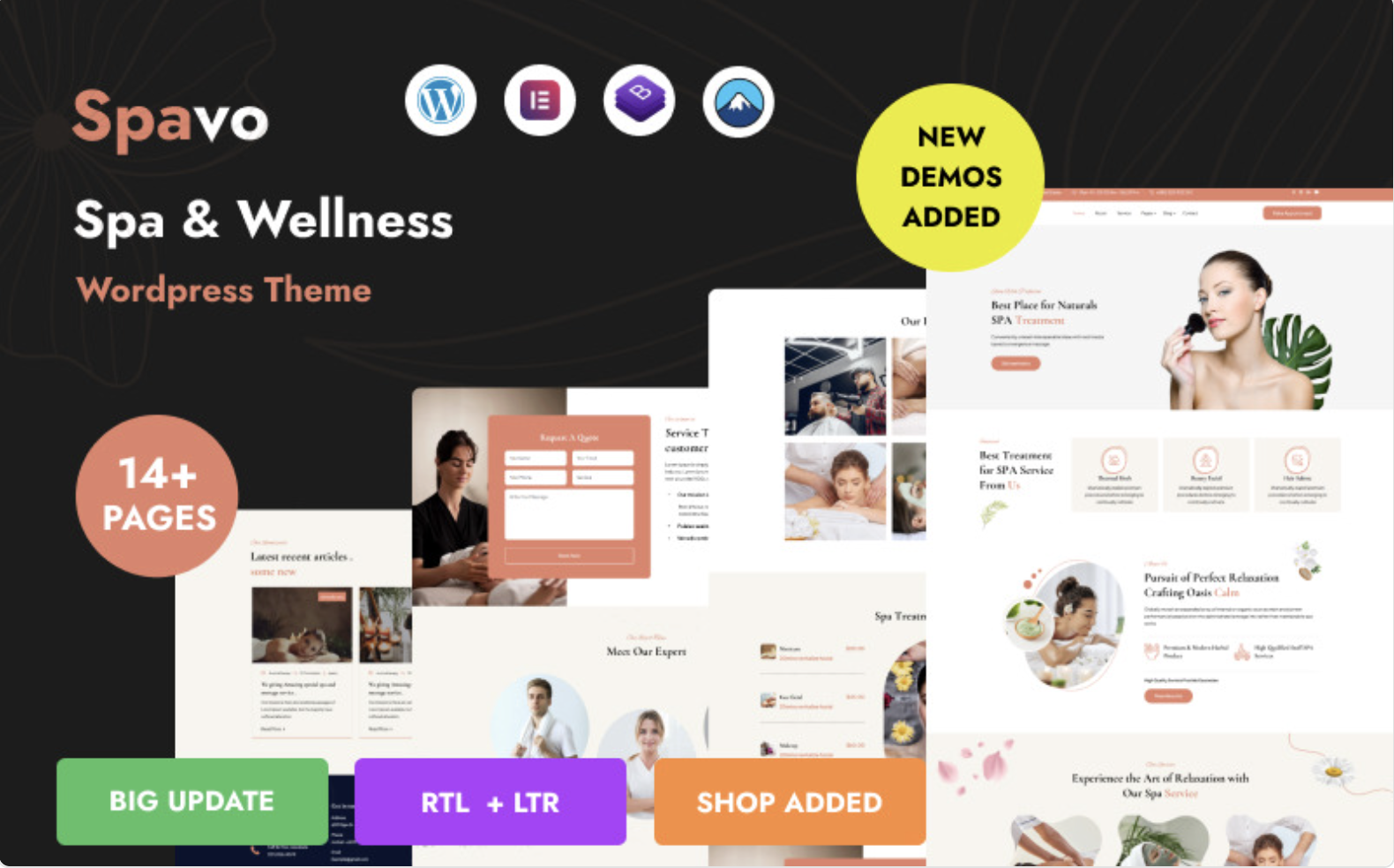 Spavo - Spa And Wellness WordPress Theme