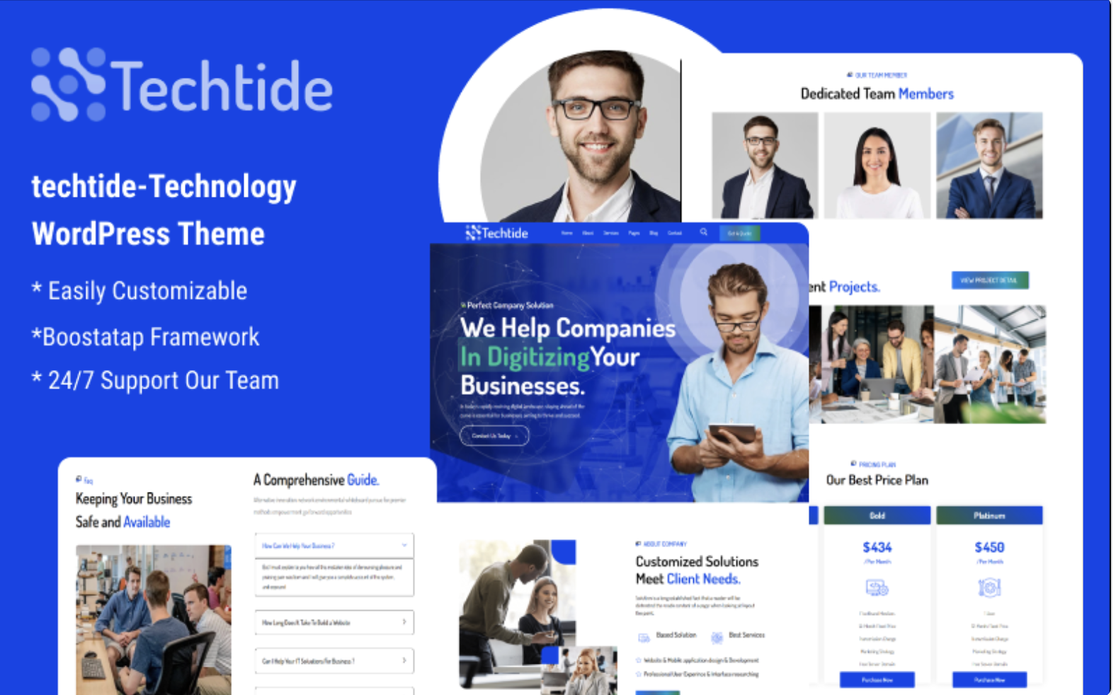 Technoxit | IT Solutions & Business Services Multipurpose Responsive WordPress Theme