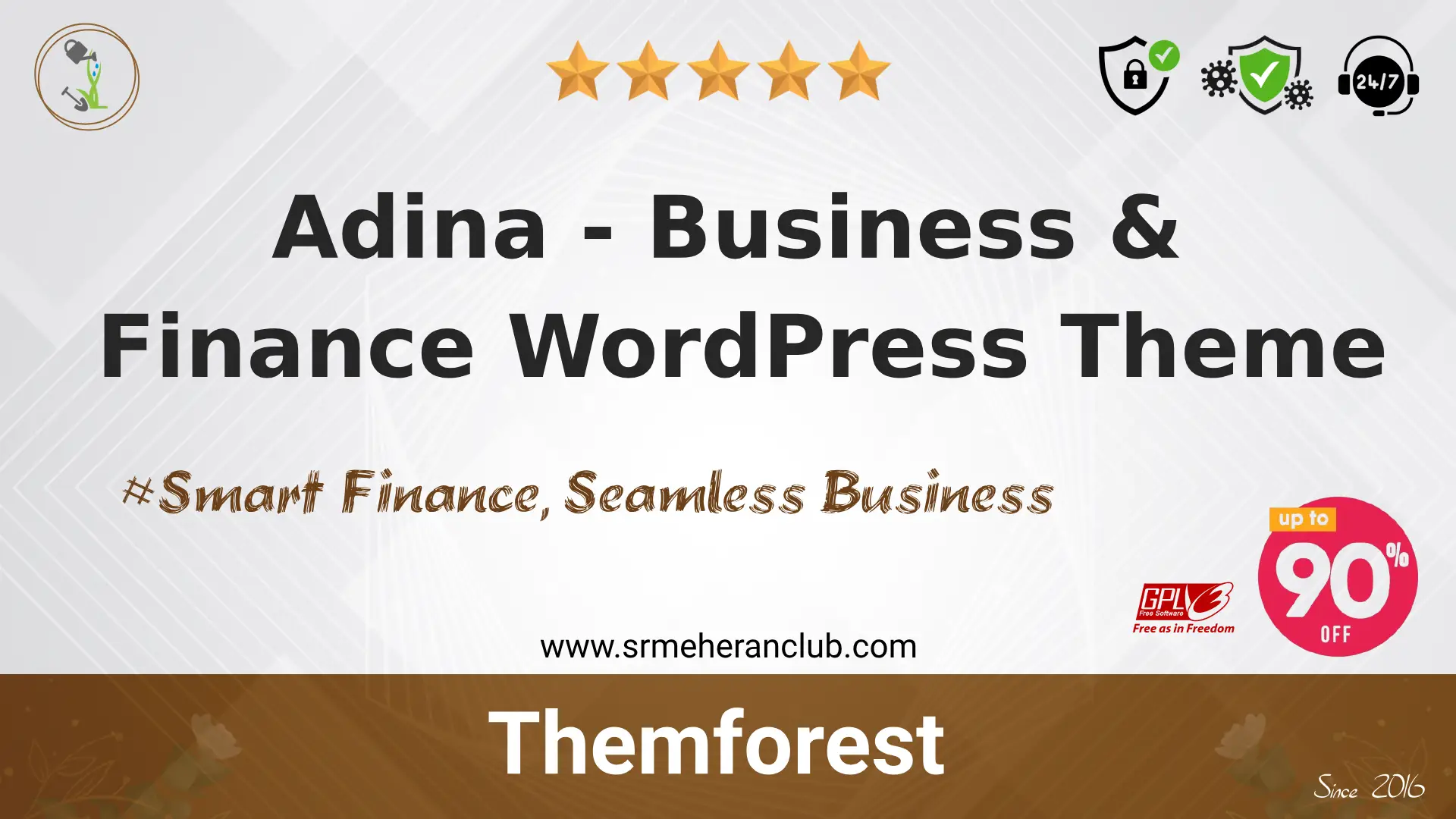 Adina – Business & Finance WordPress Theme — Theme by Themeforest