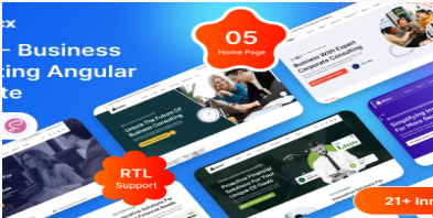Advicx - Angular Business Consulting Template