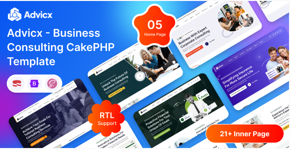 Advicx - Business Consulting CakePHP Template