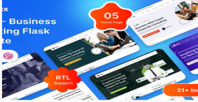 Advicx - Flask Business Consulting Template