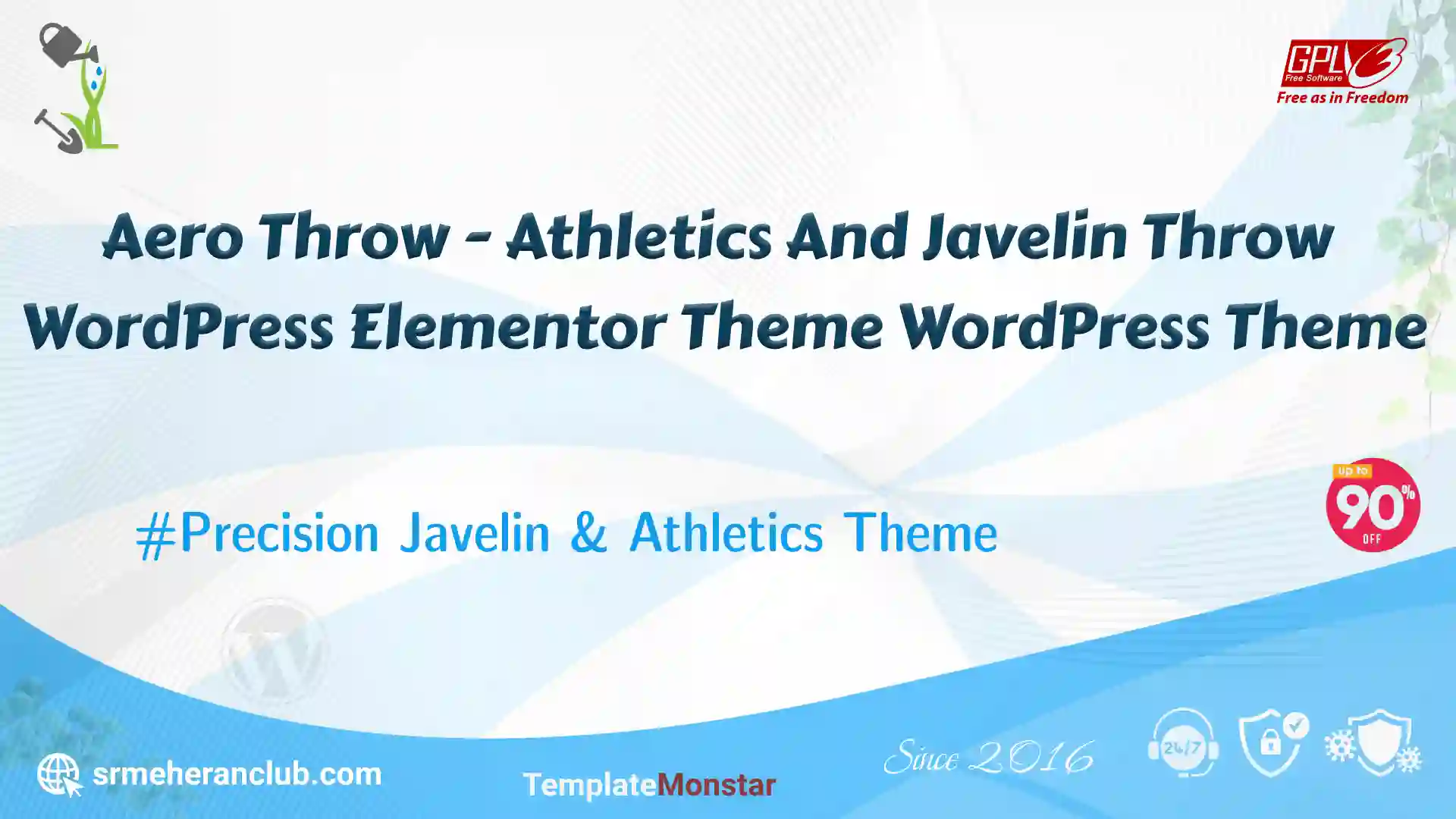 Aero Throw – Athletics And Javelin Throw WordPress Elementor Theme WordPress Theme — Theme by Templatemonster